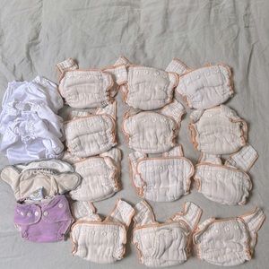Clotheez workhorse newborn cloth diapers